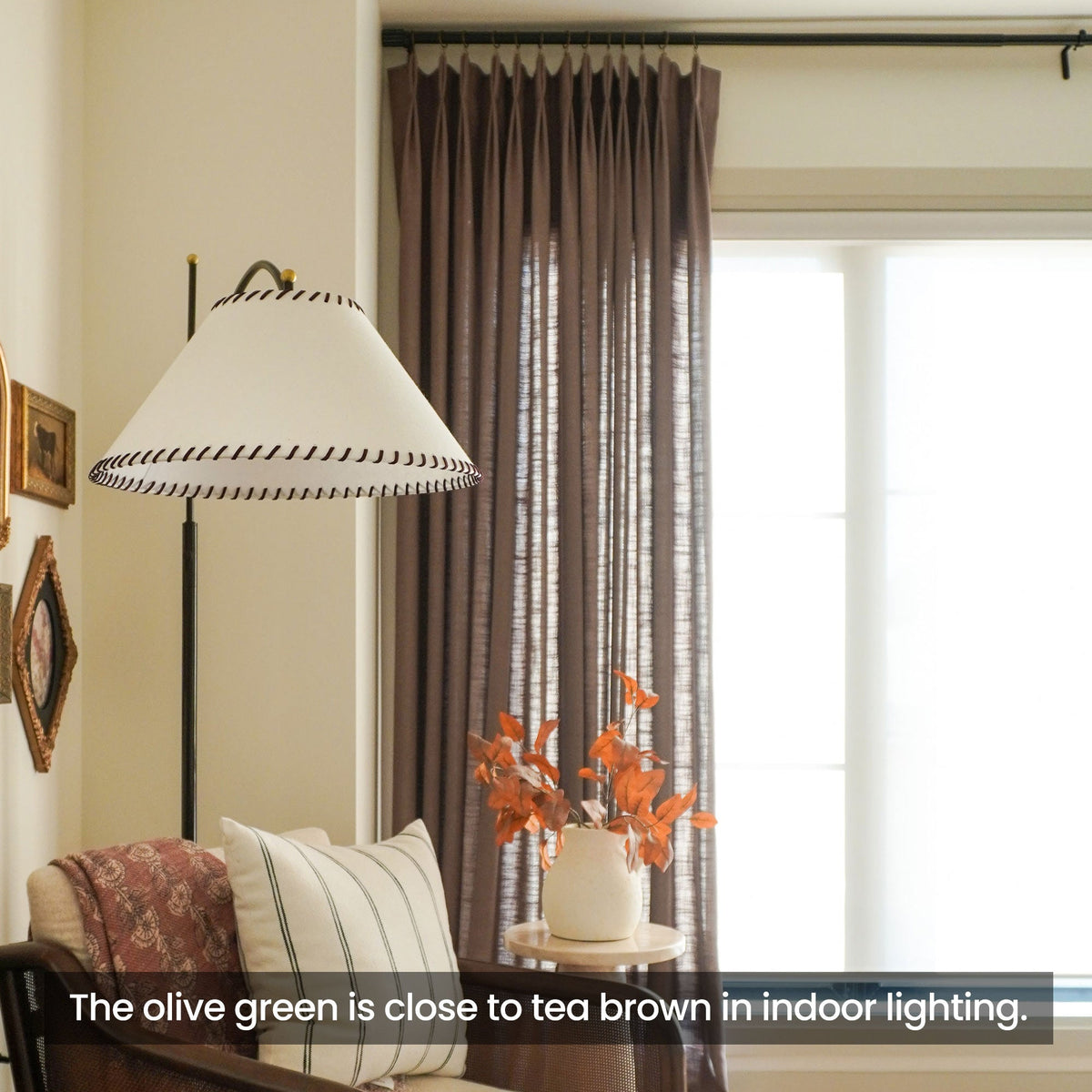 Lesley Linen Blend Curtains