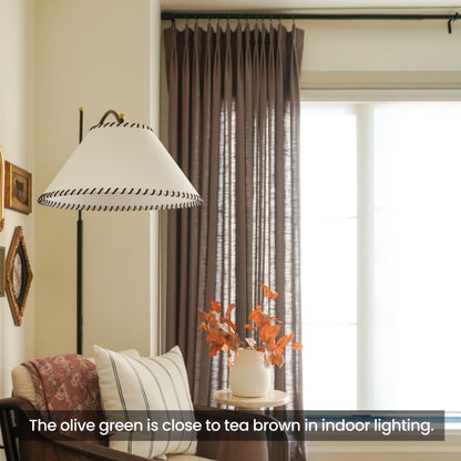 Lesley Linen Blend Curtains