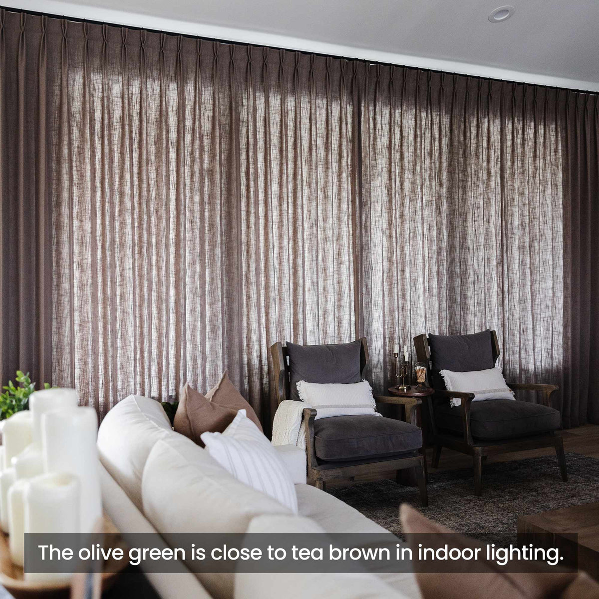 Lesley Linen Blend Curtains
