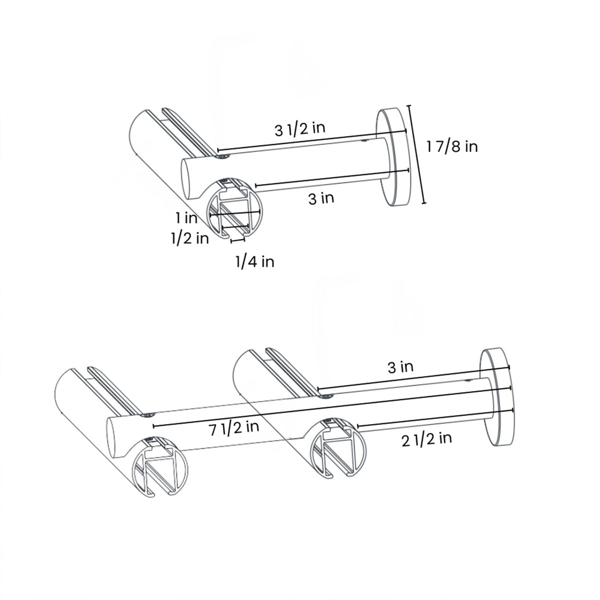 Rex Custom Traverse Rods