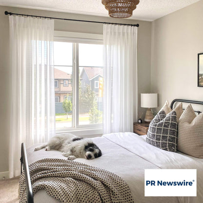 Tom Durable Scratch Resistant Sheer Curtains