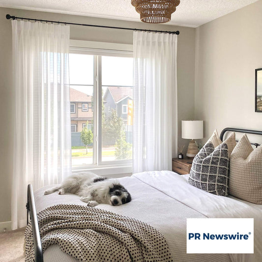 Tom Durable Scratch Resistant Sheer Curtains