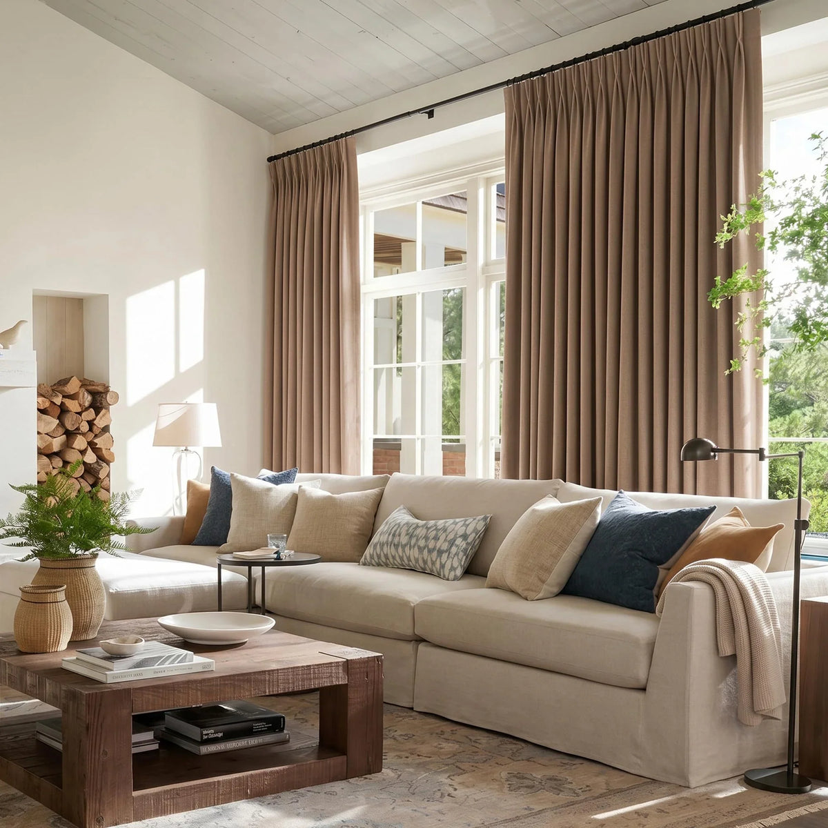 Verona Velvety Texture Heavy Weight Curtains